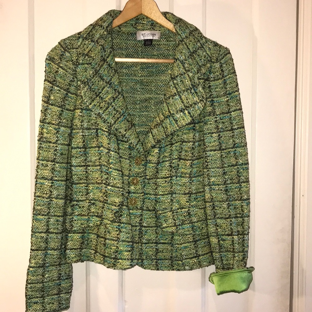 St John suit - great condition.